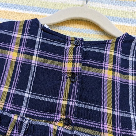 ⭐ GAP plaid flannel dress 3T - Picture 11 of 13